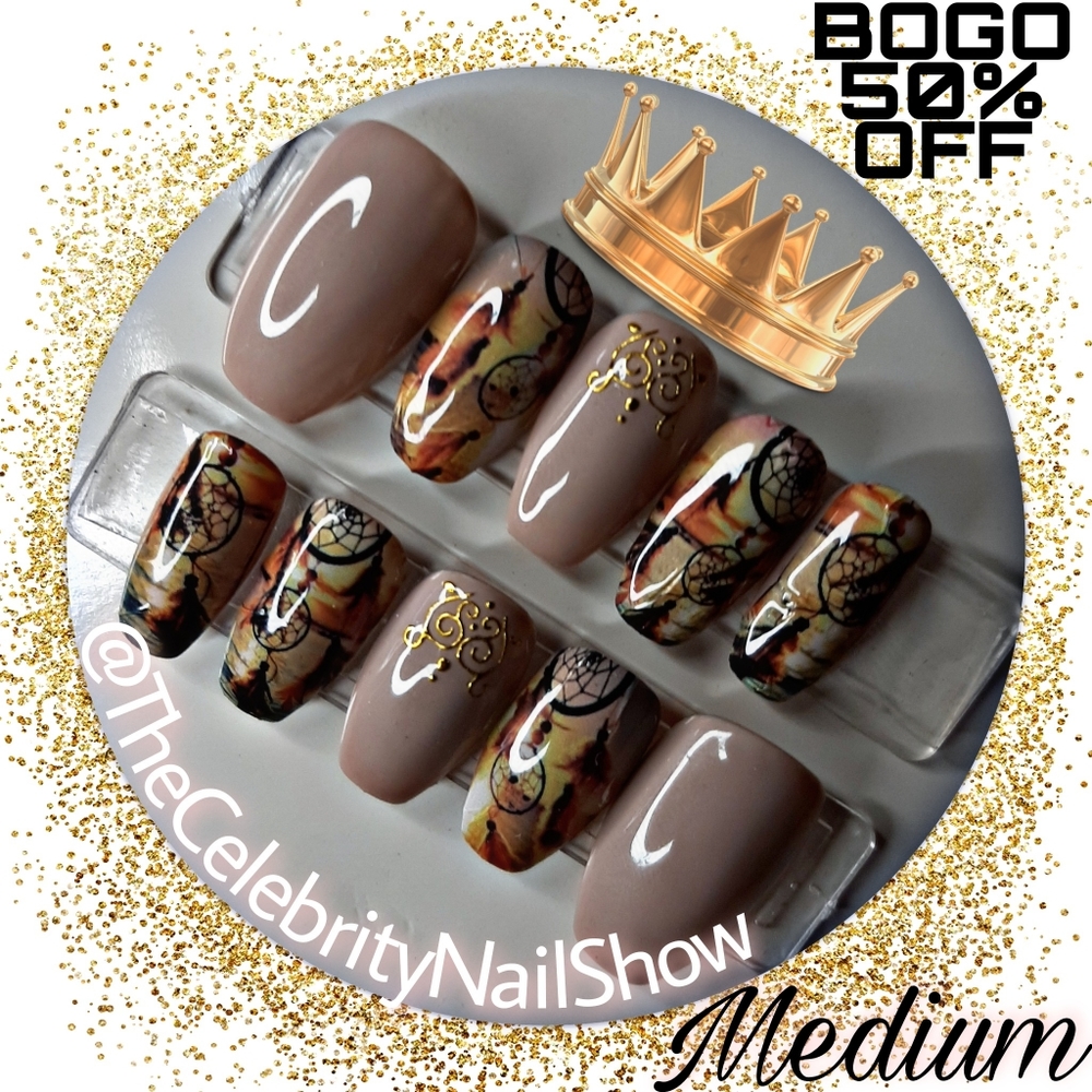 EVERYDAY press on nails SUNSET DREAMCATCHER